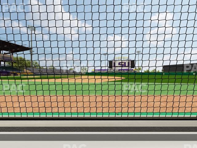 Alex Box Stadium - Section First Base Loge 12 A Seat View