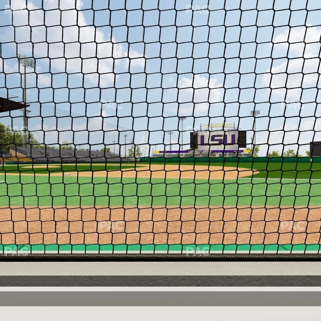 Alex Box Stadium - Section First Base Loge 13 A Seat View
