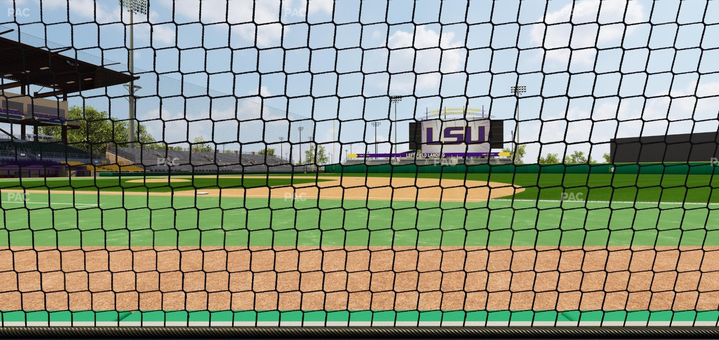 Alex Box Stadium - Section First Base Loge 13 A Seat View