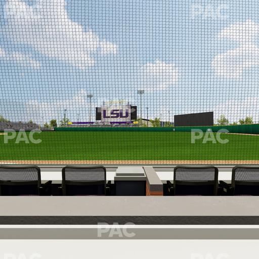 Alex Box Stadium - Section First Base Loge 2 B Seat View