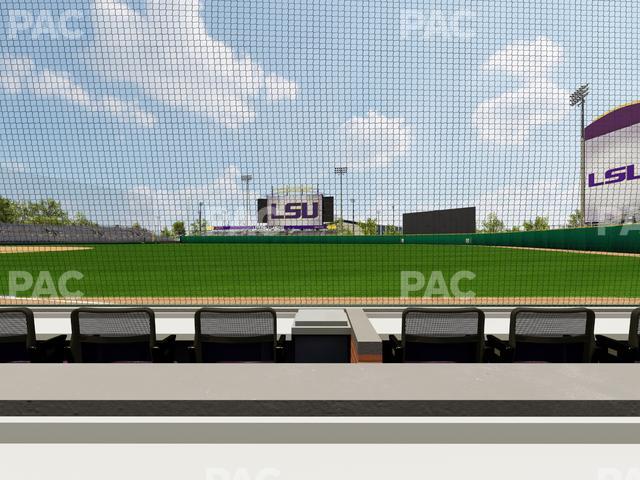 Alex Box Stadium - Section First Base Loge 2 B Seat View