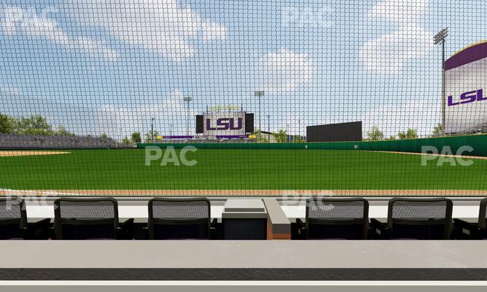 Alex Box Stadium - Section First Base Loge 2 B Seat View