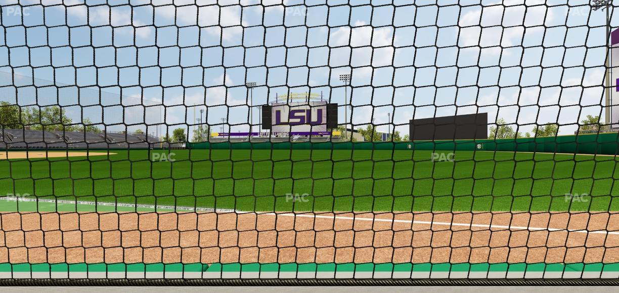 Alex Box Stadium - Section First Base Loge 3 A Seat View