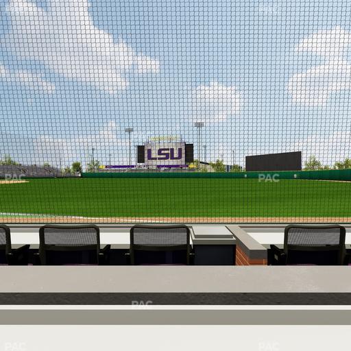 Alex Box Stadium - Section First Base Loge 3 B Seat View