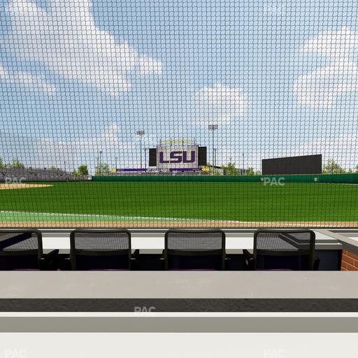 Alex Box Stadium - Section First Base Loge 4 B Seat View