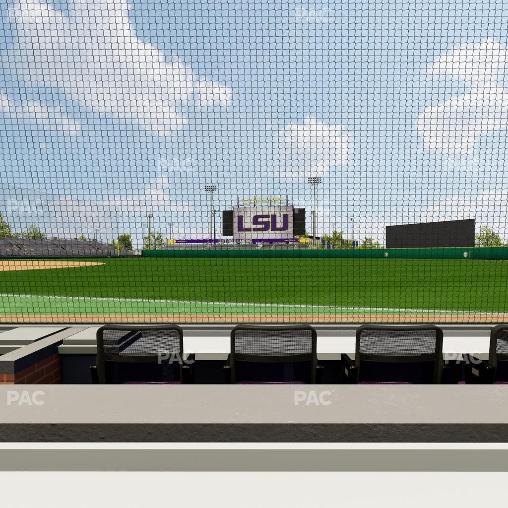 Alex Box Stadium - Section First Base Loge 5 B Seat View