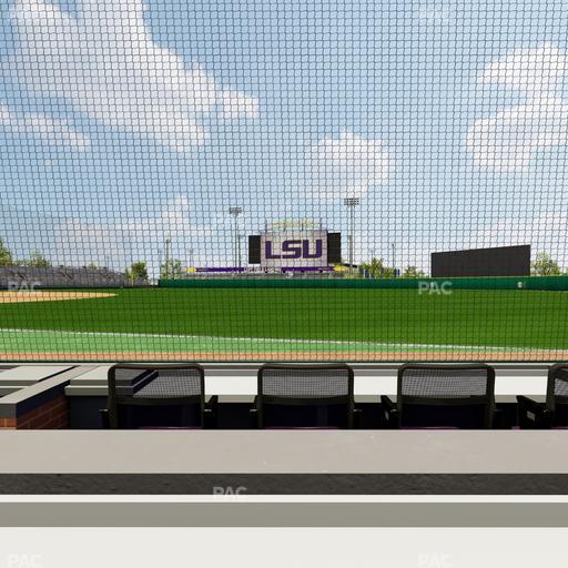 Alex Box Stadium - Section First Base Loge 5 B Seat View