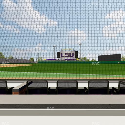 Alex Box Stadium - Section First Base Loge 6 B Seat View