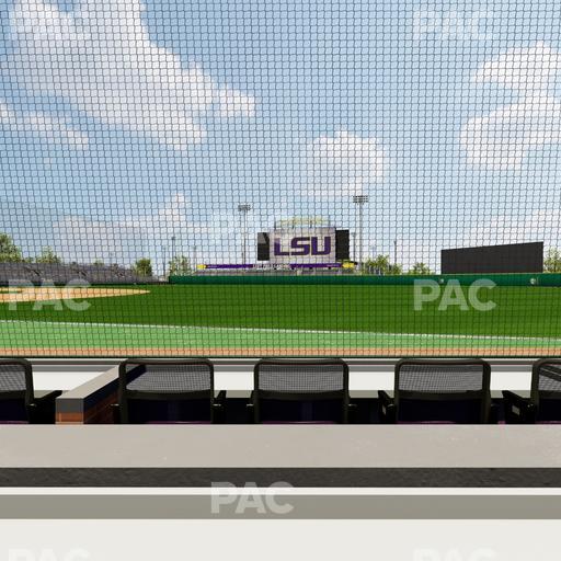 Alex Box Stadium - Section First Base Loge 6 B Seat View