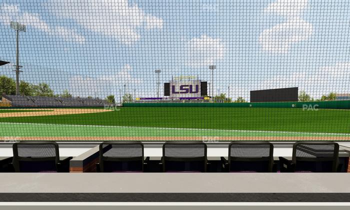 Alex Box Stadium - Section First Base Loge 6 B Seat View