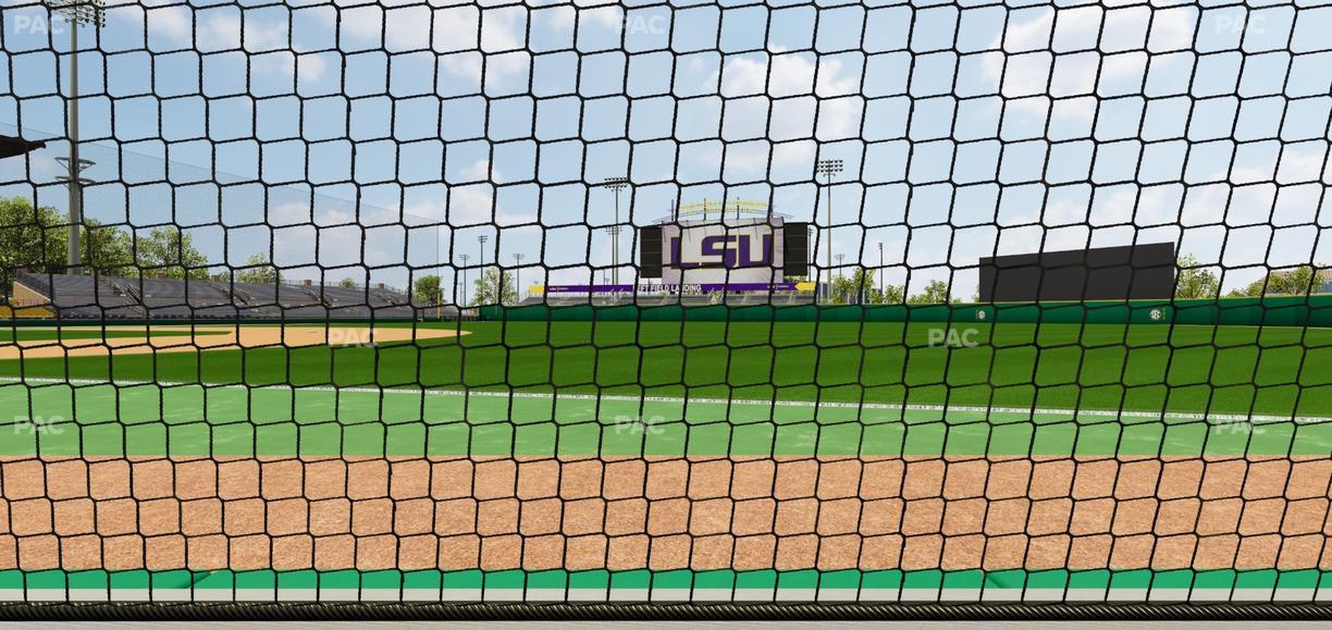 Alex Box Stadium - Section First Base Loge 7 A Seat View