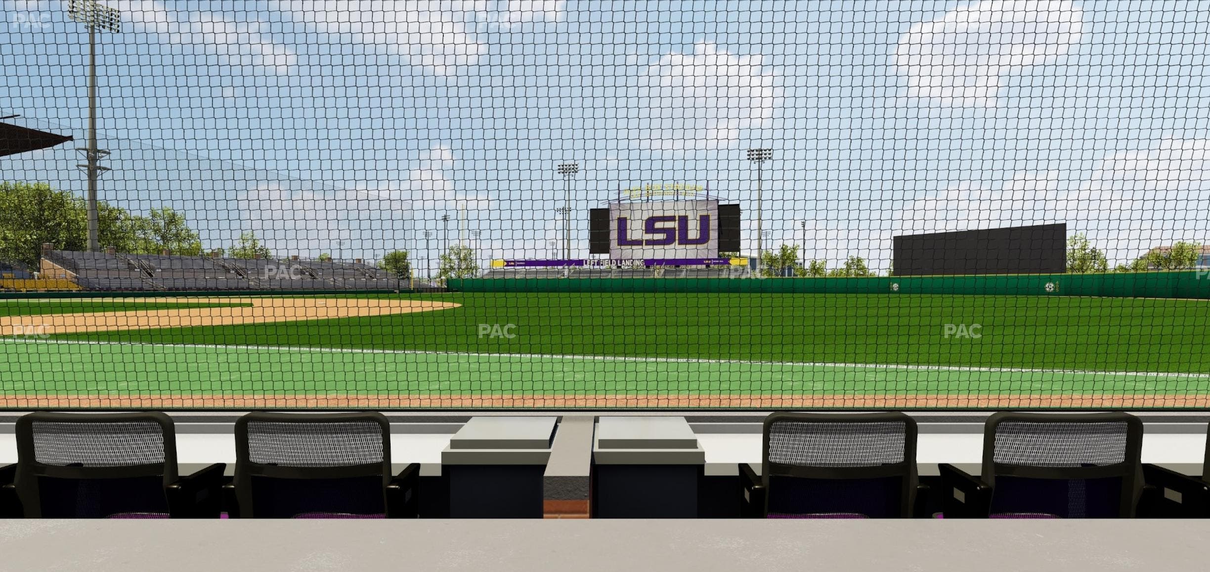 Alex Box Stadium - Section First Base Loge 7 B Seat View