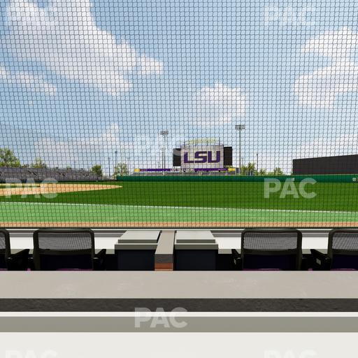 Alex Box Stadium - Section First Base Loge 7 B Seat View