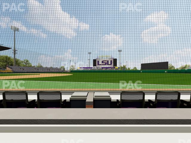 Alex Box Stadium - Section First Base Loge 7 B Seat View