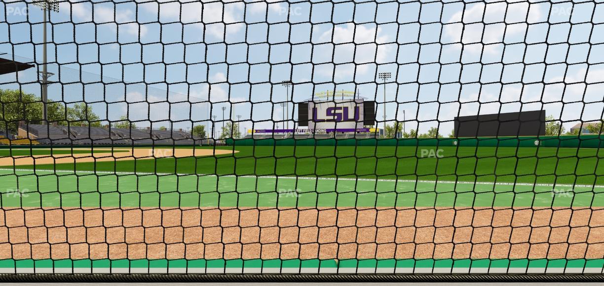 Alex Box Stadium - Section First Base Loge 8 A Seat View