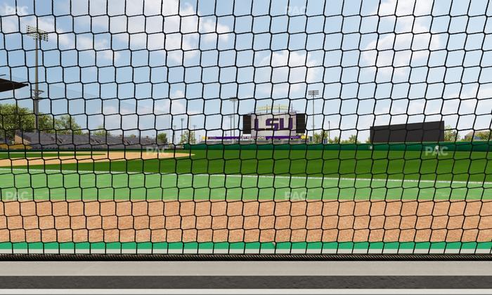 Alex Box Stadium - Section First Base Loge 8 A Seat View