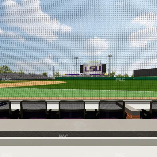 Alex Box Stadium - Section First Base Loge 8 B Seat View