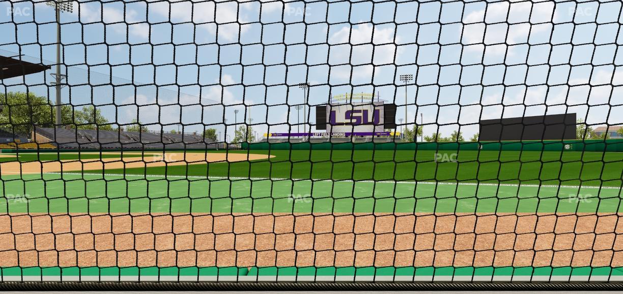 Alex Box Stadium - Section First Base Loge 9 A Seat View