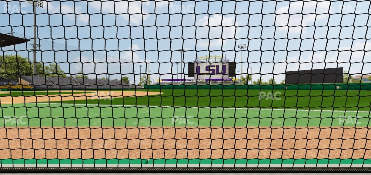 Alex Box Stadium - Section First Base Loge 9 A Seat View