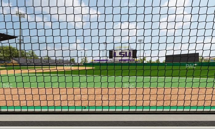 Alex Box Stadium - Section First Base Loge 9 A Seat View