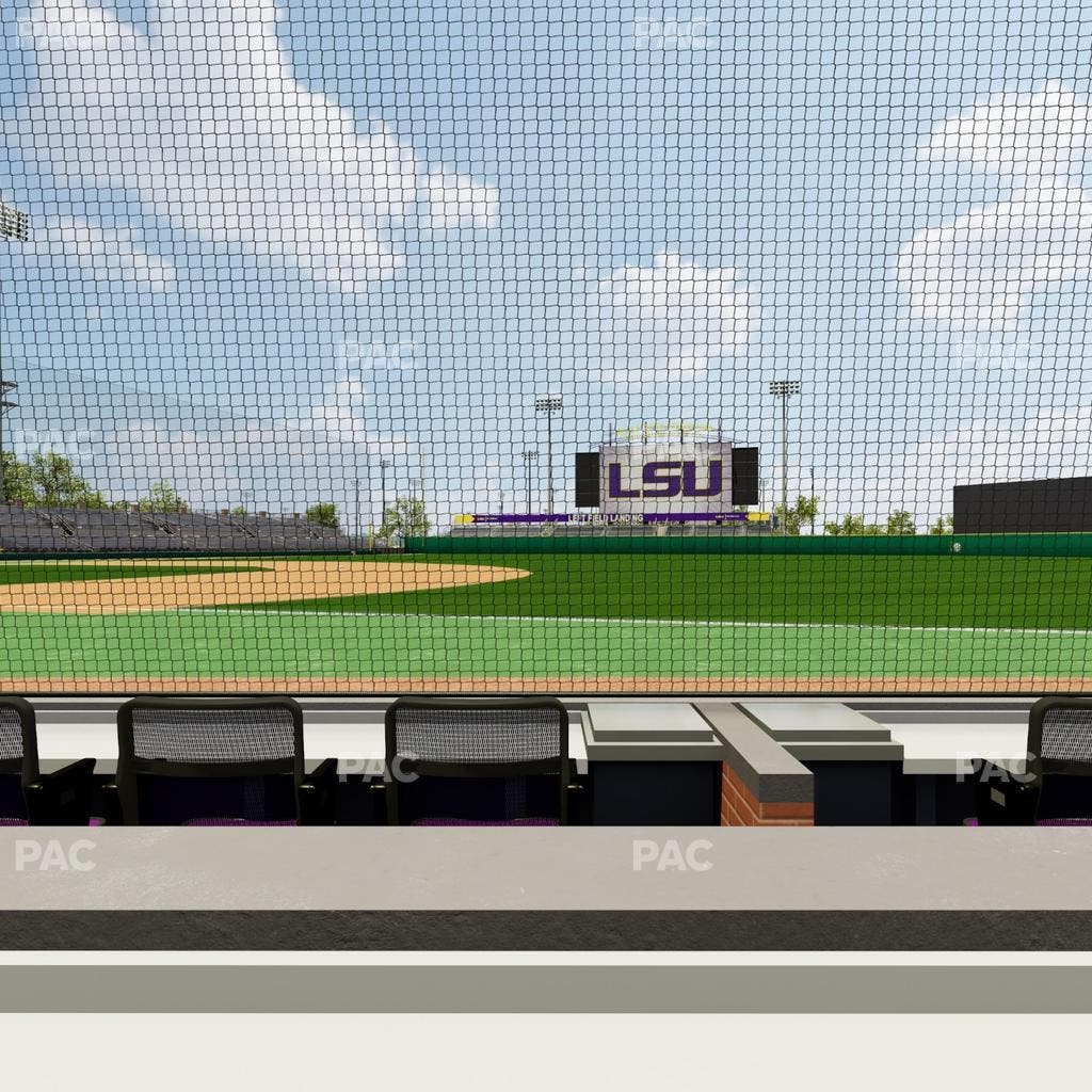 Alex Box Stadium - Section First Base Loge 9 B Seat View