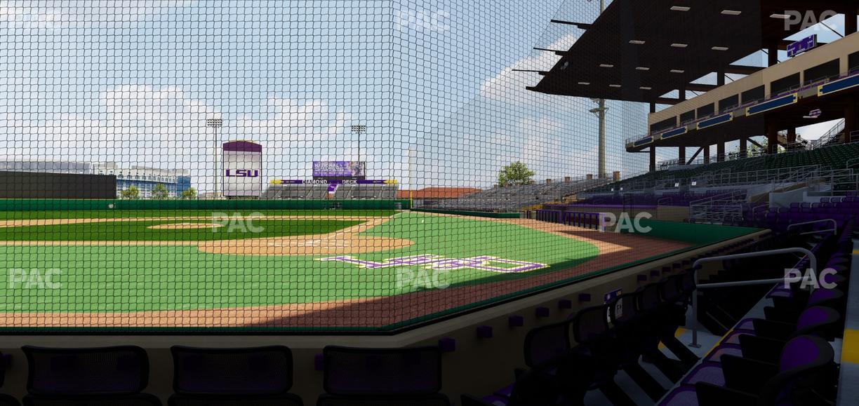 Alex Box Stadium - Section G Seat View