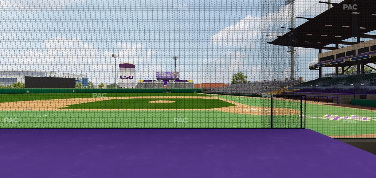 Alex Box Stadium - Section H Seat View