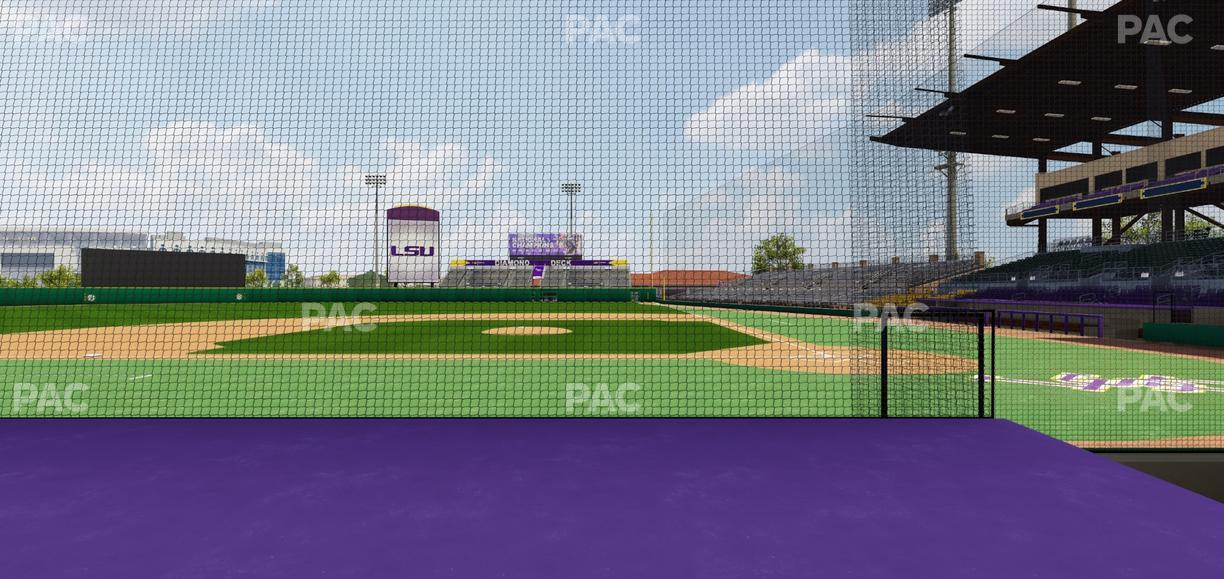 Alex Box Stadium - Section H Seat View