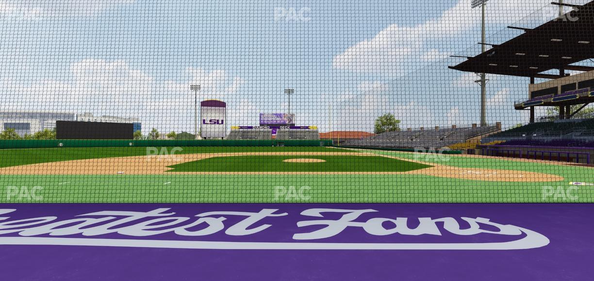 Alex Box Stadium - Section I Seat View