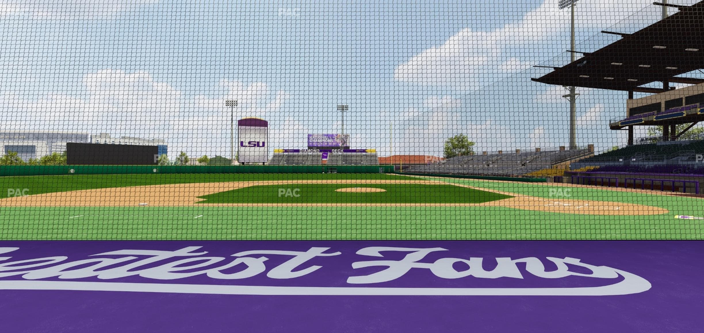 Alex Box Stadium - Section I Seat View