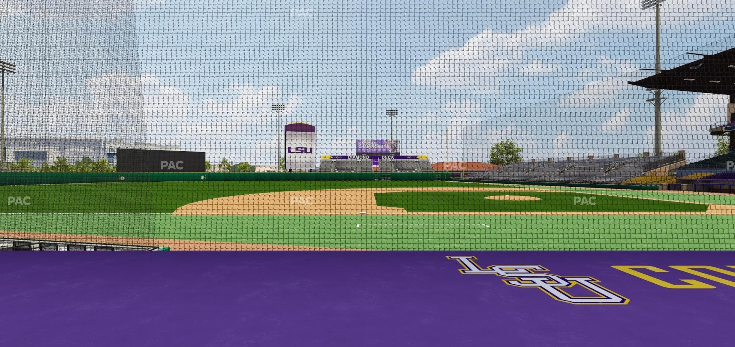 Alex Box Stadium - Section K Seat View