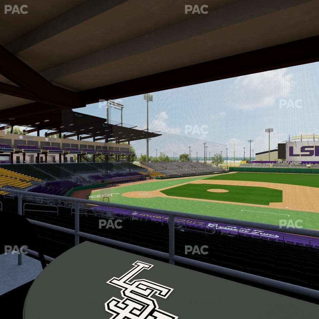 Alex Box Stadium - Section Loge 1 Seat View