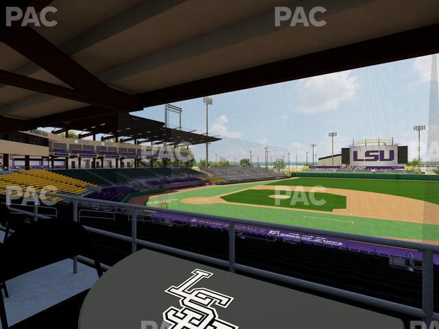 Alex Box Stadium - Section Loge 1 Seat View