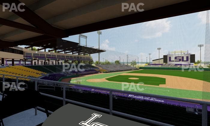Alex Box Stadium - Section Loge 1 Seat View