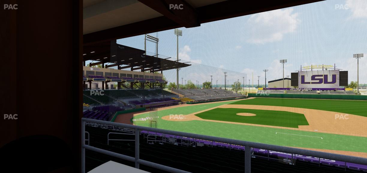 Alex Box Stadium - Section Loge 2 Seat View