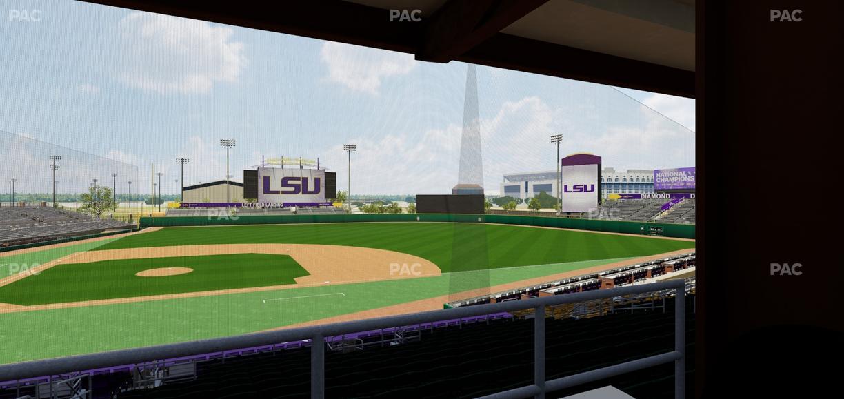 Alex Box Stadium - Section Loge 3 Seat View