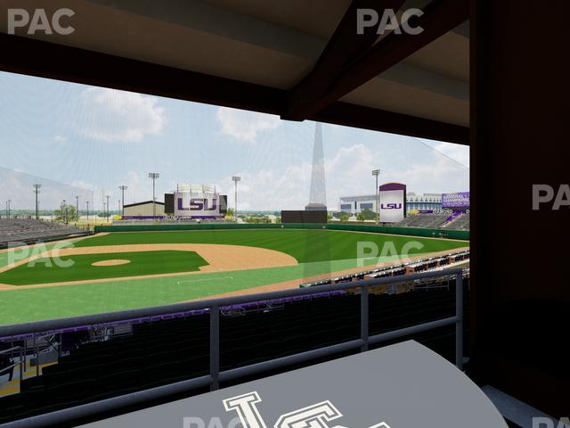 Alex Box Stadium - Section Loge 3 Seat View