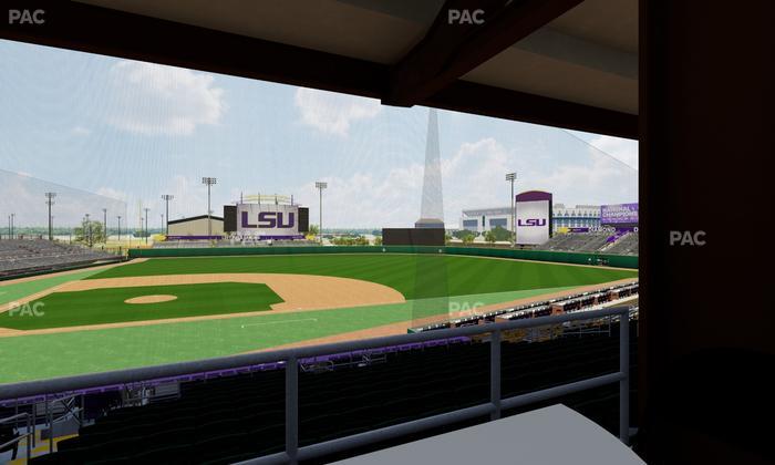Alex Box Stadium - Section Loge 3 Seat View