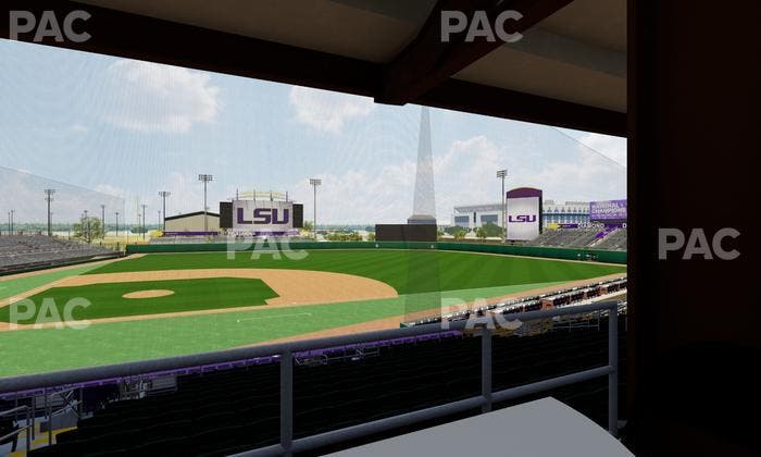 Alex Box Stadium - Section Loge 3 Seat View