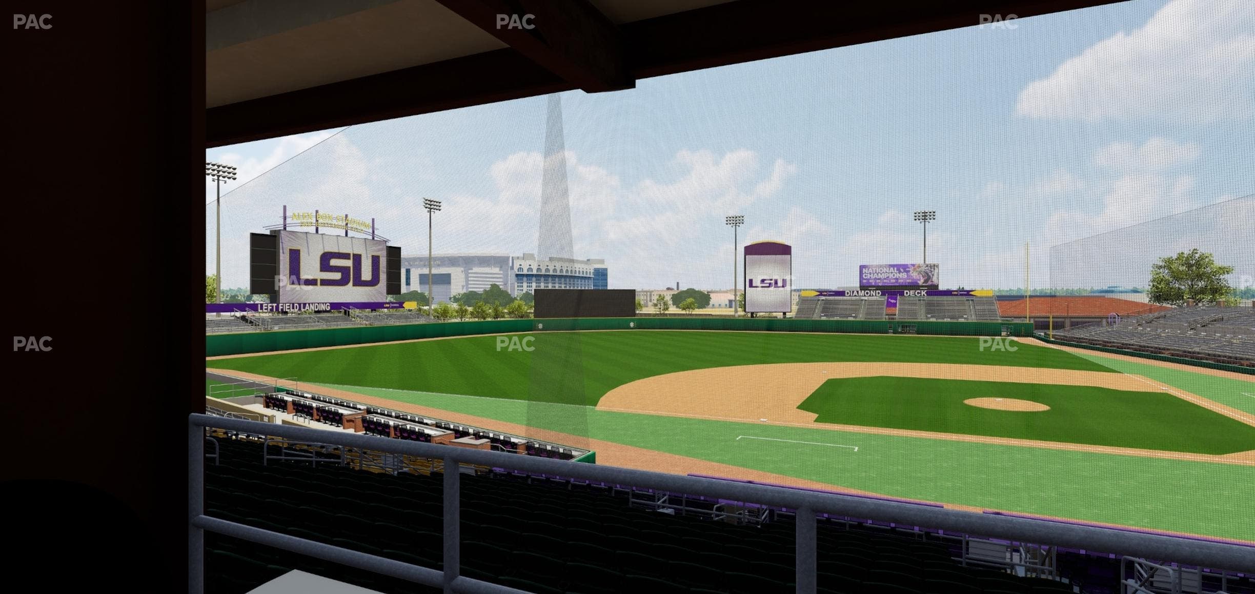 Alex Box Stadium - Section Loge 4 Seat View