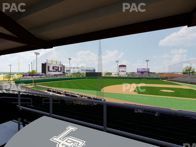 Alex Box Stadium - Section Loge 5 Seat View