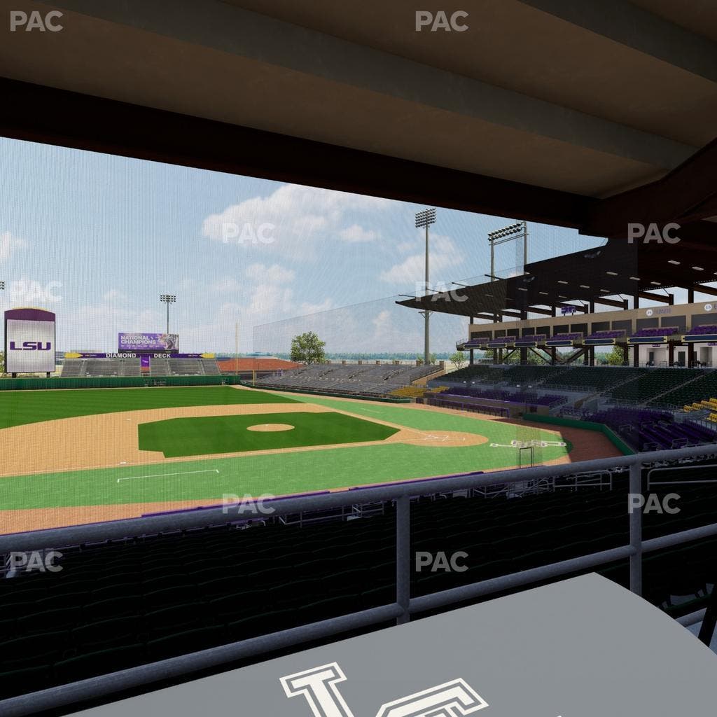 Alex Box Stadium - Section Loge 6 Seat View