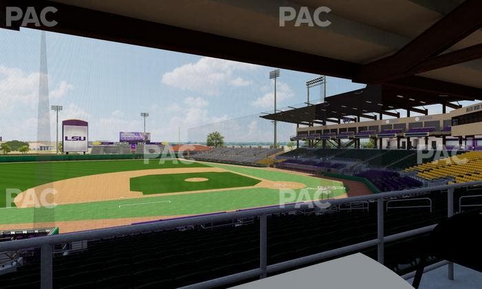 Alex Box Stadium - Section Loge 6 Seat View