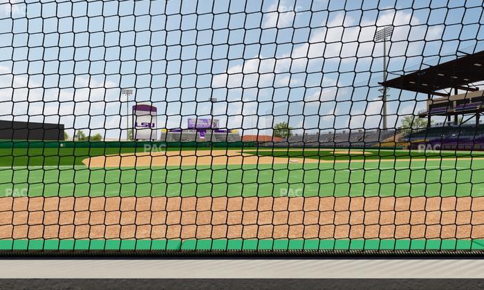 Alex Box Stadium - Section Third Base Loge 21 A Seat View