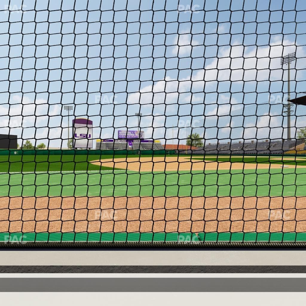 Alex Box Stadium - Section Third Base Loge 23 A Seat View