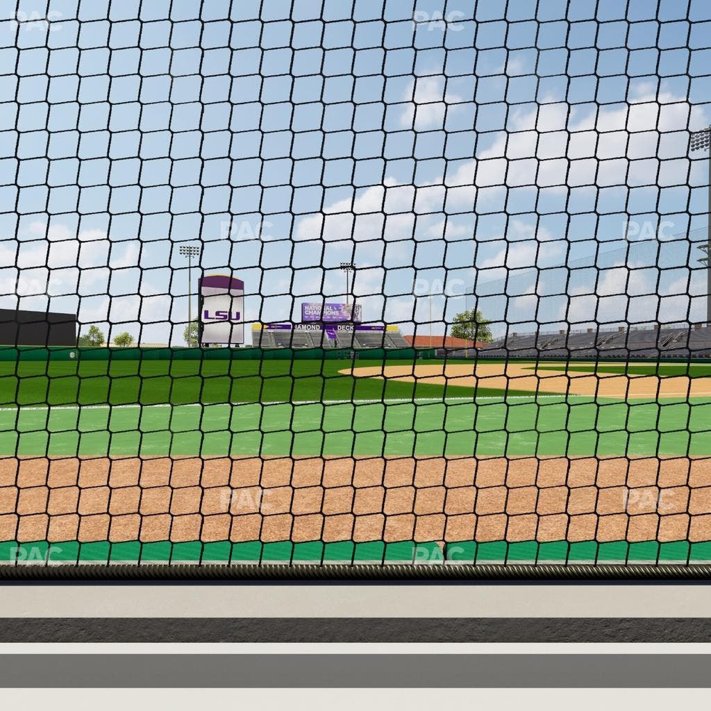 Alex Box Stadium - Section Third Base Loge 25 A Seat View