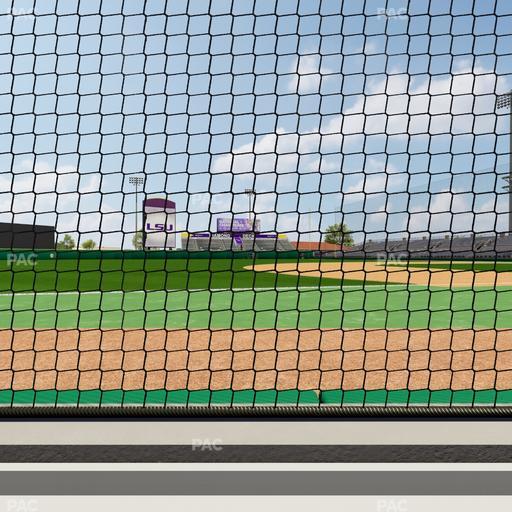 Alex Box Stadium - Section Third Base Loge 25 A Seat View