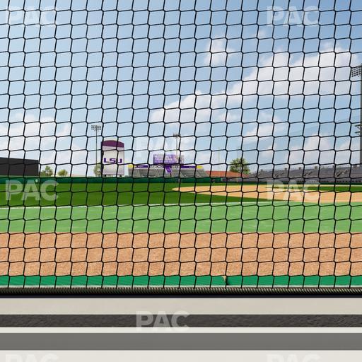 Alex Box Stadium - Section Third Base Loge 25 A Seat View