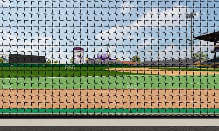 Alex Box Stadium - Section Third Base Loge 25 A Seat View