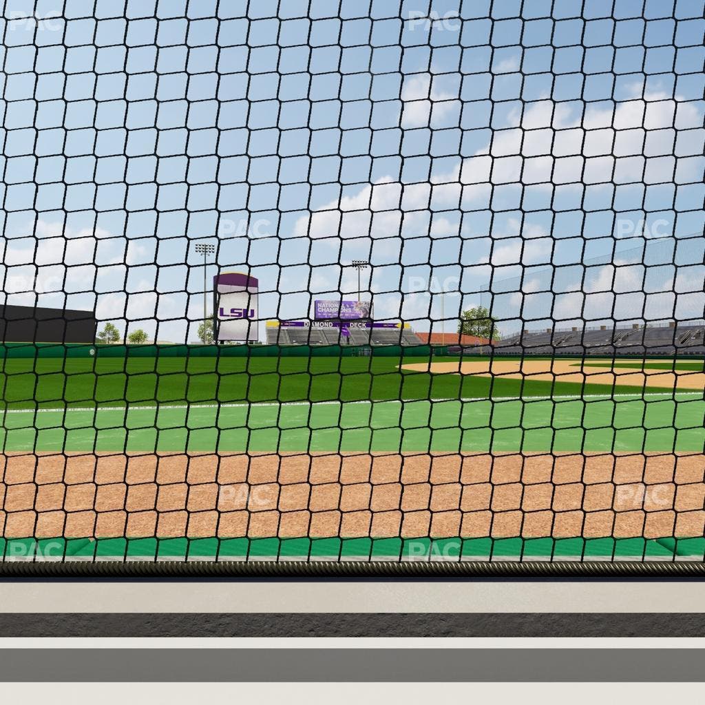 Alex Box Stadium - Section Third Base Loge 26 A Seat View